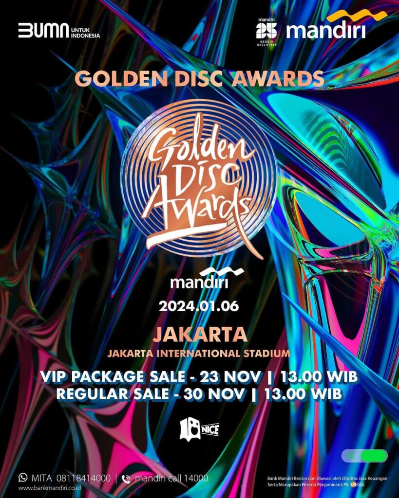 The 38th Golden Disc Awards (GDA) 2024 (6 Januari 2024)