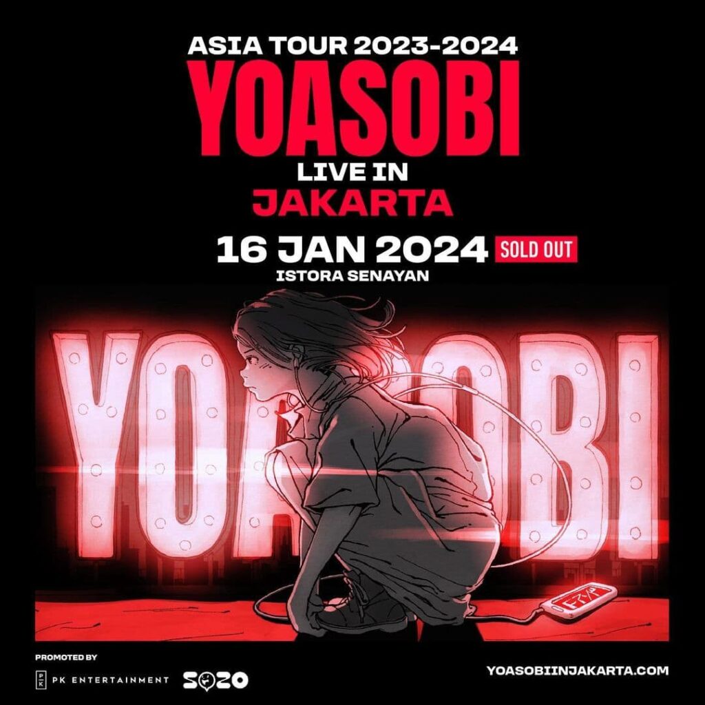 YOASOBI Asia Tour Live in Jakarta 2024 (16 Januari 2024)