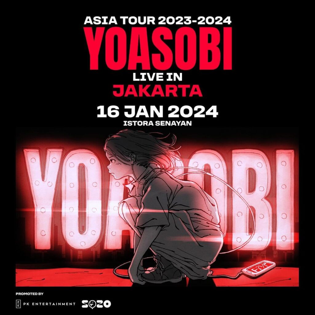 Yoasobi Asia Tour Live in Jakarta 2024