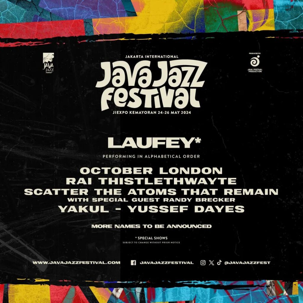 Java Jazz Festival 2024, 24-26 Mei 2024
