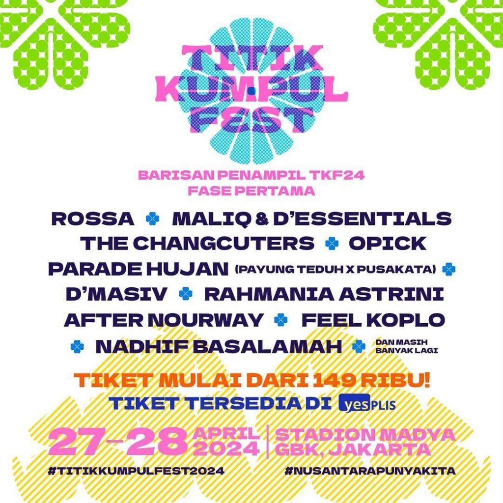 Titik Kumpul Festival 2024 Jakarta, 27-28 April 2024