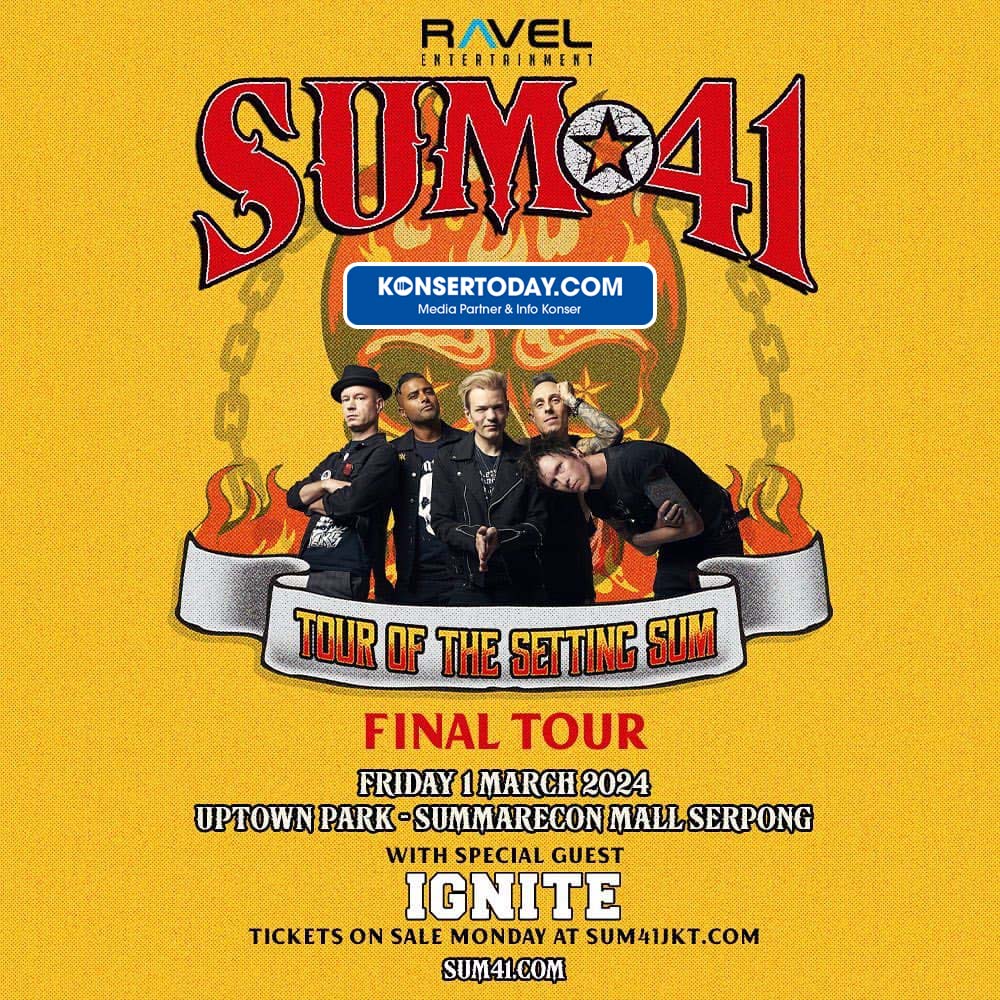 Sum 41 - Final Tour Jakarta 1 Maret 2024