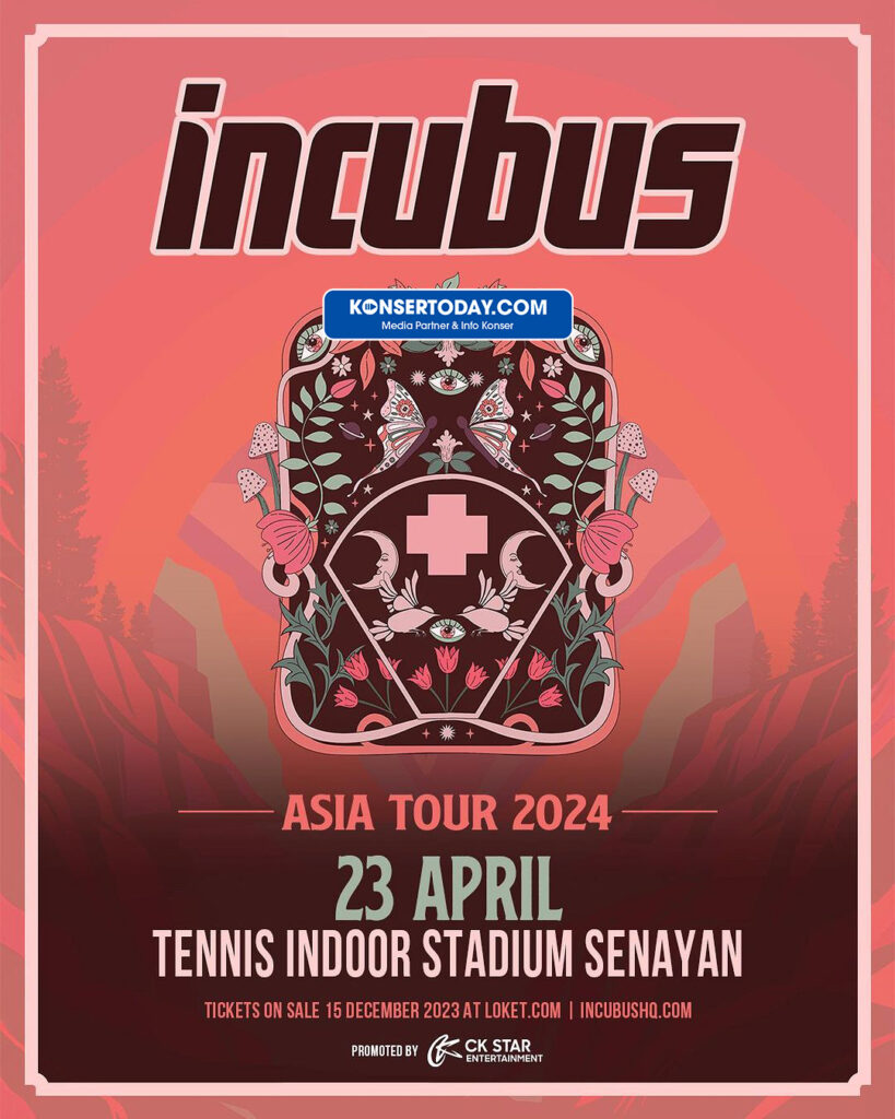 Incubus Asia Tour 2024 Jakarta (23 April 2024)